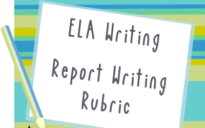 Report Writing – Rubric